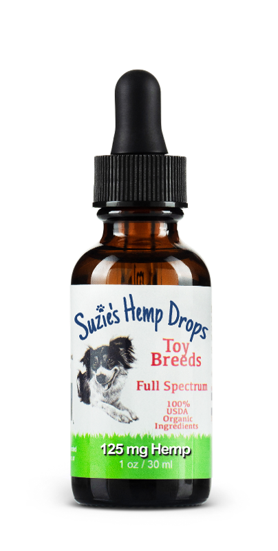 
    Suzie's 125 mg Toy Breed Oil